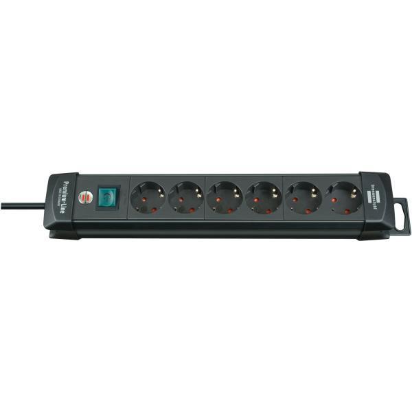 Steckdosenleiste, 6-fach, IEC-Stecker 10A